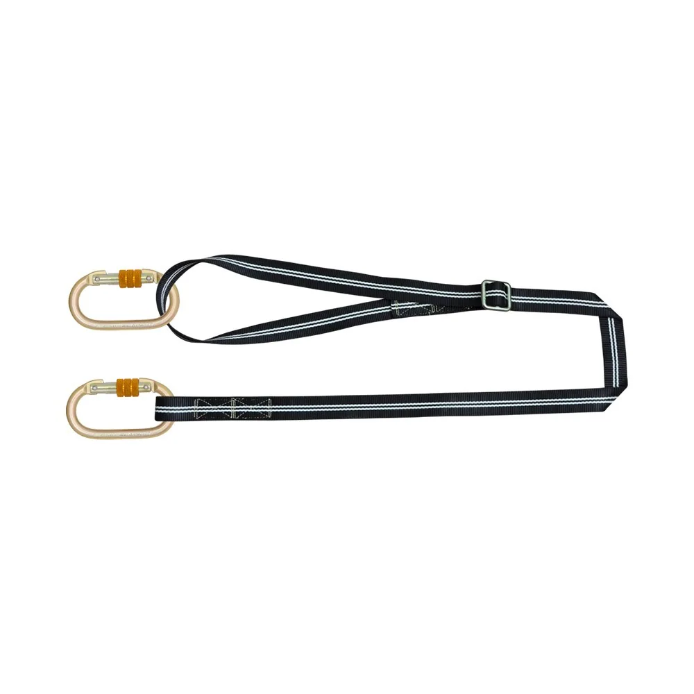 Flanil Flame Resistant Work Positioning Lanyard with Ring Type Adjuster