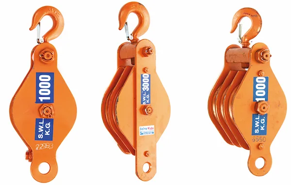 Salva-Vida Snatch Blocks for Steel Wire Rope