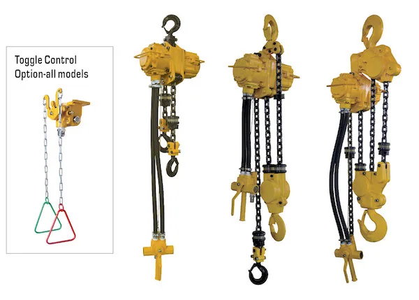 King KAHM-LP Low Air Pressure Mining Hoist P4 Series