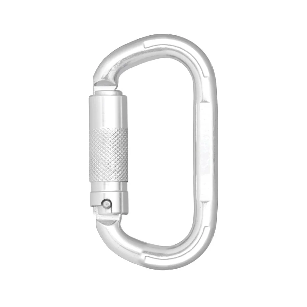 Aluminium Triple Action Locking Bulb type Karabiner