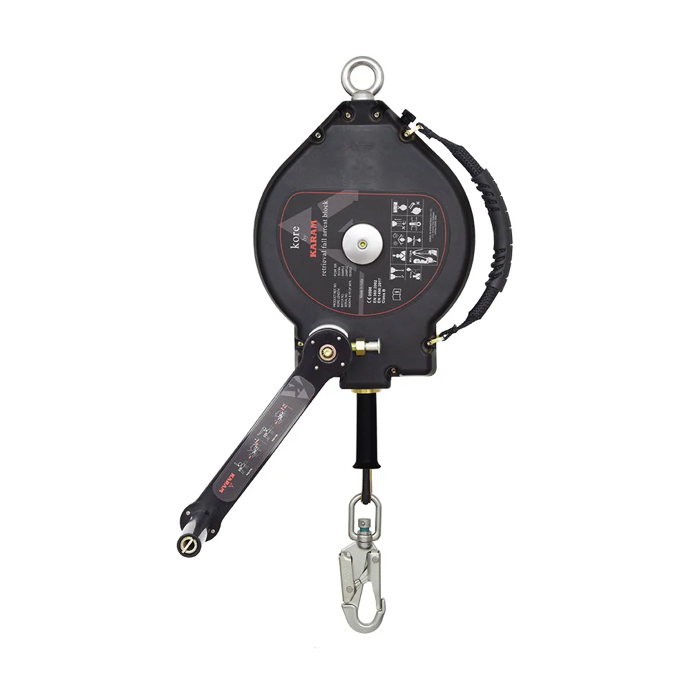 Kore Retrieval Blocks With Synthetic Rope Retractable Lanyard PCSR 18R