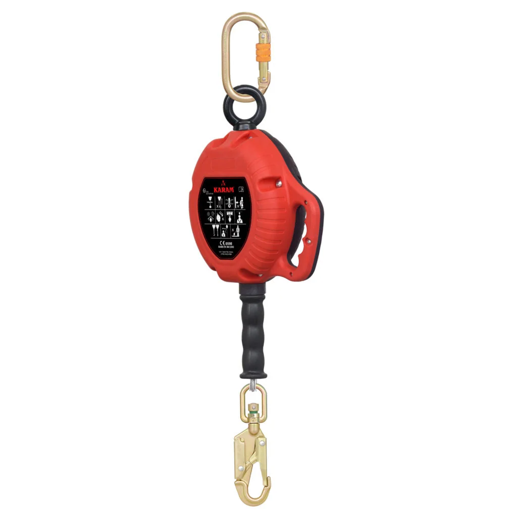Retractable Block With Galvanized Steel Wire Rope – TPGS 05-07